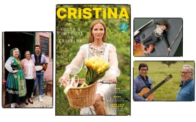 Na revista CRISTINA de maio