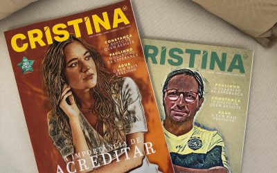 Na revista CRISTINA de junho