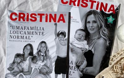 Na revista CRISTINA de julho